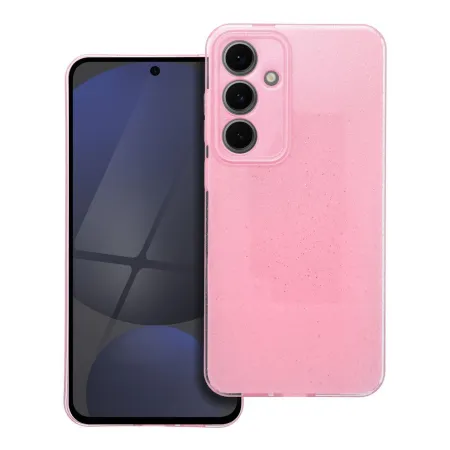 Etui na Samsung S24 FE Clear Case 2 mm Blink różowe