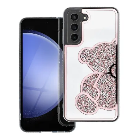 Etui na Samsung A16 5G / A16 4G Teddy Bear złote