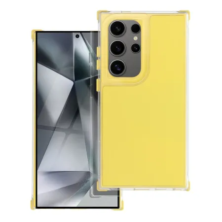 Etui na Samsung S24 FE Matrix żółte