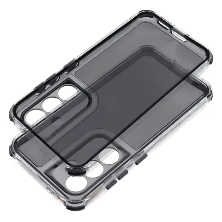 Etui na Samsung S24 FE Matrix Clear czarne