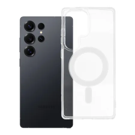 Etui na Samsung S25 ULTRA Clear Mag Cover (Str) zgodne z MagSafe transparentne