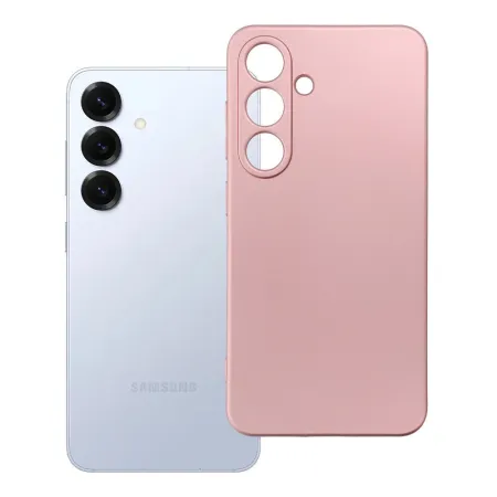 Etui na Samsung S25 Metallic różowe