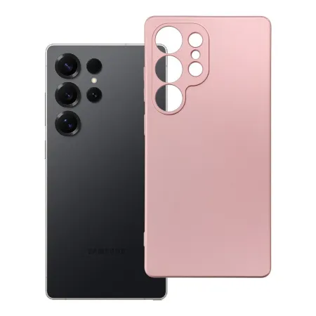 Etui na Samsung S25 ULTRA Metallic różowe