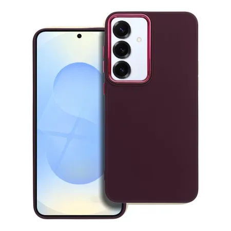 Etui na Samsung S25 PLUS Frame fioletowe