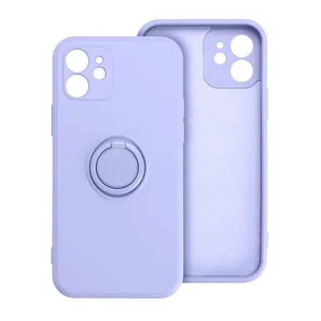 Etui na Xiaomi Redmi 17C 4G / 14C 4G / 14C 5G / Poco C75 4G Silicone Ring fioletowe
