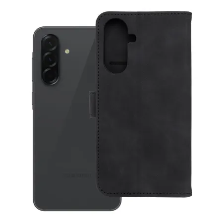 Etui z klapką na Samsung A36 5G Tender Book czarne