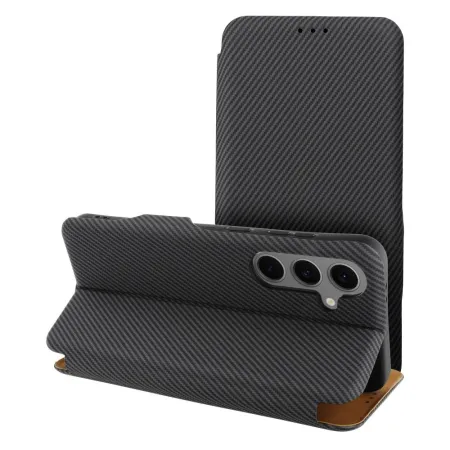 Etui z klapką na Xiaomi Redmi NOTE 14 5G Folio Side Magnet szare