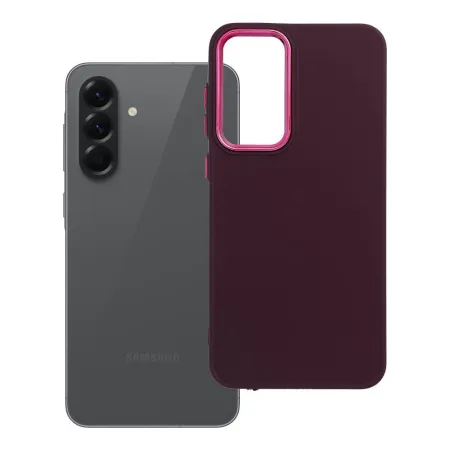 Etui na Samsung A56 5G Frame fioletowe
