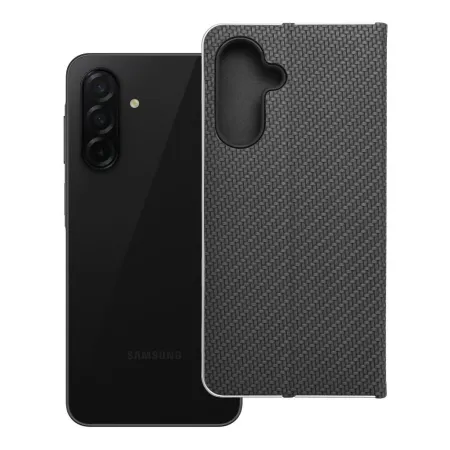 Etui z klapką na Samsung A26 5G Luna Book Carbon czarne