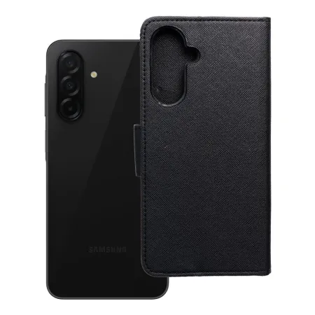 Etui z klapką na Samsung A56 Fancy Book czarne