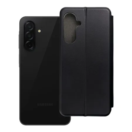 Etui z klapką na Samsung A26 Elegance Book czarne