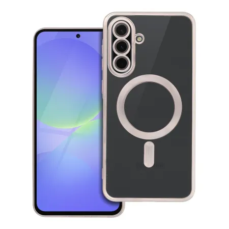 Etui na Samsung A36 Electro Mag Cover zgodne z MagSafe tytanowe
