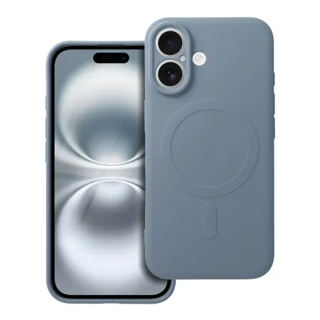 Etui na Samsung S25 ULTRA Silicone Mag Cover zgodne z MagSafe (camera protection) jasnoniebieskie