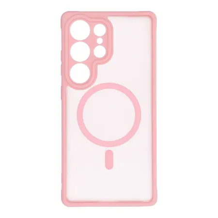 Etui na Xiaomi Redmi Note 14 PRO 5G Full Matte Mag Cover zgodne z MagSafe jasnoróżowy
