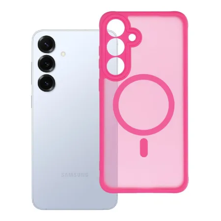 Etui na Samsung S25 PLUS Full Matte Mag Cover zgodne z MagSafe różowy