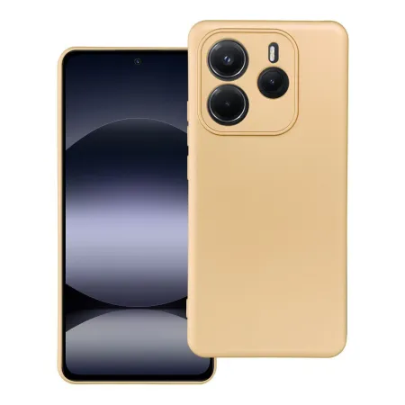 Etui na Xiaomi Redmi Note 14 5G Metallic złote