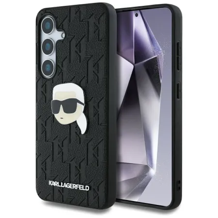 KARL LAGERFELD futerał do SAMSUNG S25 Plus KLHCS25MPGKLKIPK (PU Monogram K. Head Pin) czarny