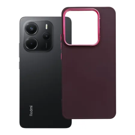 Etui na Xiaomi Redmi Note 14 4G (GLOBAL - 164,84mm x 78,15mm x 8,16mm) Frame fioletowe