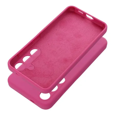 Etui na Motorola G15 Silicone 2mm (camera protection) różowe