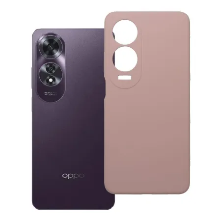 Etui na Oppo A60 Silicone 2mm (camera protection) pudrowy róż