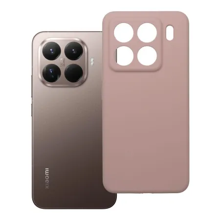 Etui na Xiaomi 15 PRO Silicone 2mm (camera protection) pudrowy róż