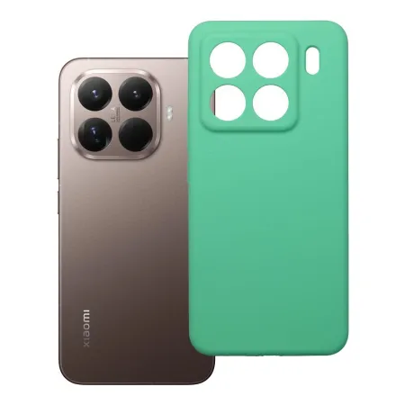 Etui na Xiaomi 15 PRO Silicone 2mm (camera protection) miętowe