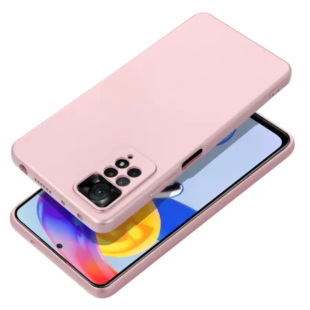 Etui na Xiaomi Redmi Note 14 PRO 4G Metallic różowe