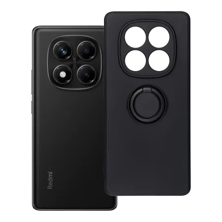 Etui na Xiaomi Redmi Note 14 PRO 4G Silicone Ring czarne