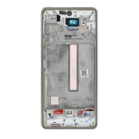 Wyświetlacz LCD do SAMSUNG A53 A536 HARD OLED z ramką srebrny