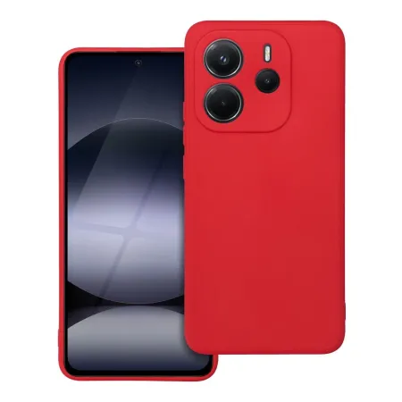 Futerał do Xiaomi Redmi Note 14 4G (GLOBAL - 164,84mm x 78,15mm x 8,16mm) Soft czerwony