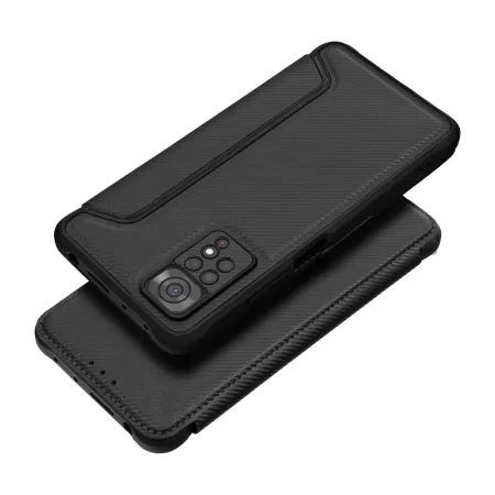 Etui z klapką na Xiaomi Redmi NOTE 14 4G (GLOBAL - 164,84mm x 78,15mm x 8,16mm) Razor Book czarne