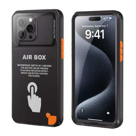 Etui na Airbox 6.7 Shellbox wodoodporne czarne