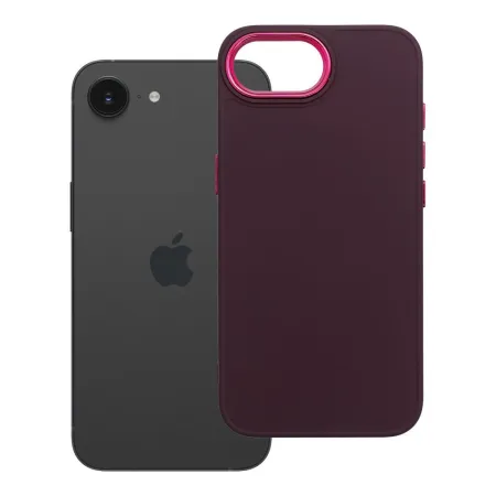 Etui na iPhone 16e (SE 4 2025) / 17e Frame fioletowe