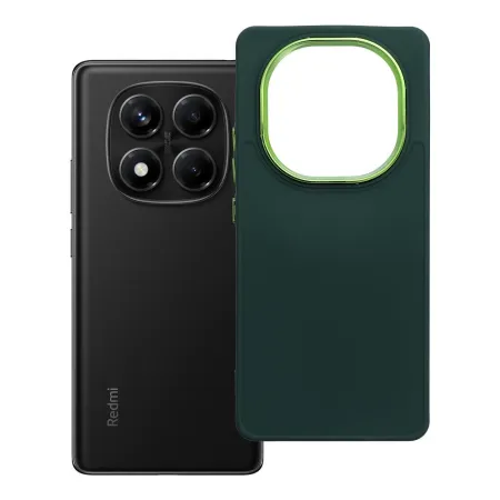 Etui na Xiaomi Redmi Note 14 PRO 4G Frame zielone