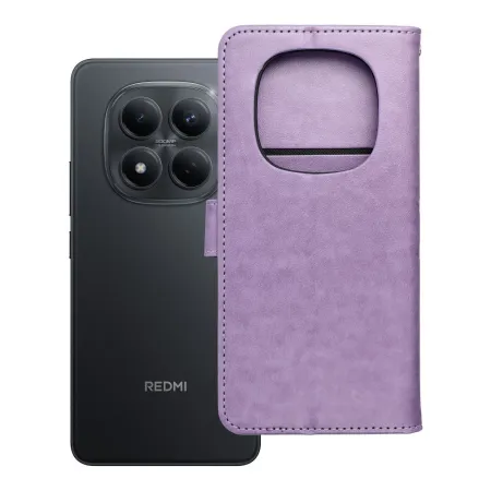 Etui z klapką na Xiaomi Redmi NOTE 14 PRO 4G Mezzo Book mandala fioletowe