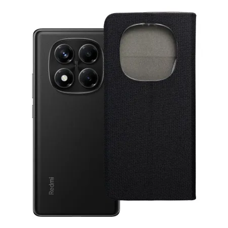 Etui z klapką na Xiaomi Redmi NOTE 14 PRO 4G Sensitive Book czarne