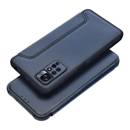 Etui z klapką na Xiaomi Redmi NOTE 14 PRO 4G Razor Book niebieskie