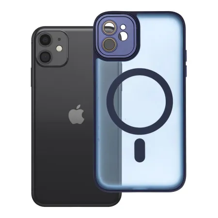 Etui na iPhone 11 Variete Mag Cover zgodne z MagSafe granatowe