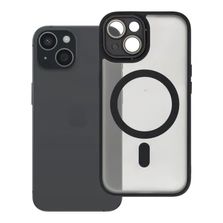 Etui na iPhone 15 Variete Mag Cover zgodne z MagSafe czarne