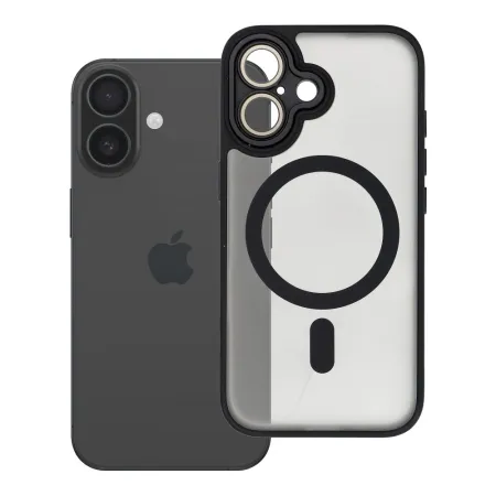 Etui na iPhone 16 Variete Mag Cover zgodne z MagSafe czarne