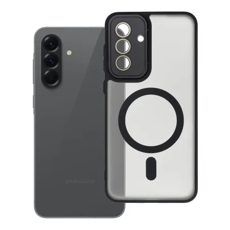 Etui na Samsung A56 Variete Mag Cover zgodne z MagSafe czarne