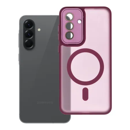 Etui na Samsung A56 Variete Mag Cover zgodne z MagSafe fioletowe
