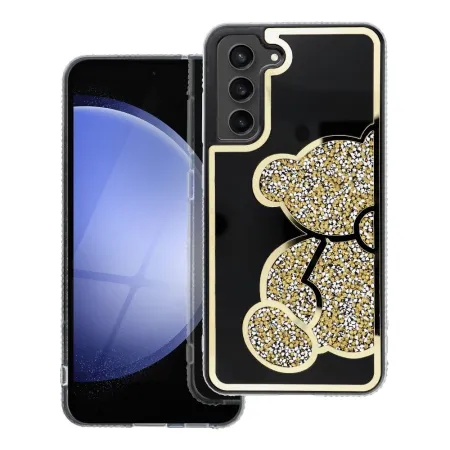 Etui na Samsung S25 EDGE Teddy Bear złote