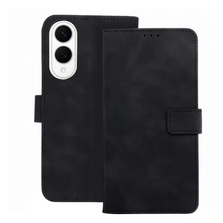 Etui z klapką na Samsung S25 EDGE Tender Book czarne
