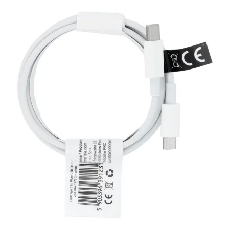 Kabel USB C do Micro USB QC3.0 2,4A 18W C972 2 m biały