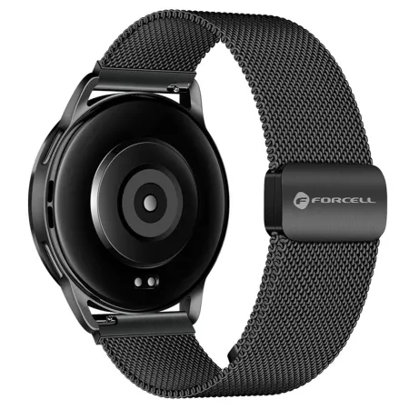 Pasek do Samsung Galaxy Watch Forcell F-Design FS11 magnetyczny stal 20 mm czarny