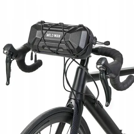 WILDMAN sakwa rowerowa na kierownicę na zamek 2L XT17 czarna
