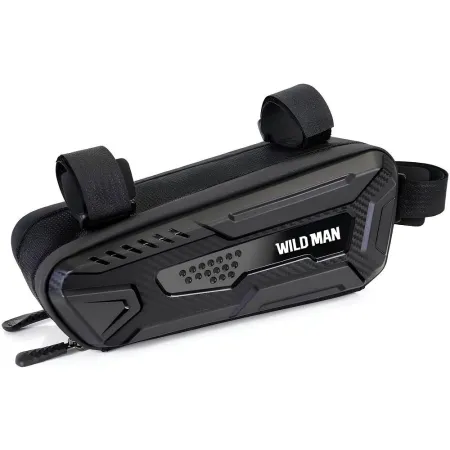 WILDMAN sakwa rowerowa pod ramę na zamek 1L M40 czarna