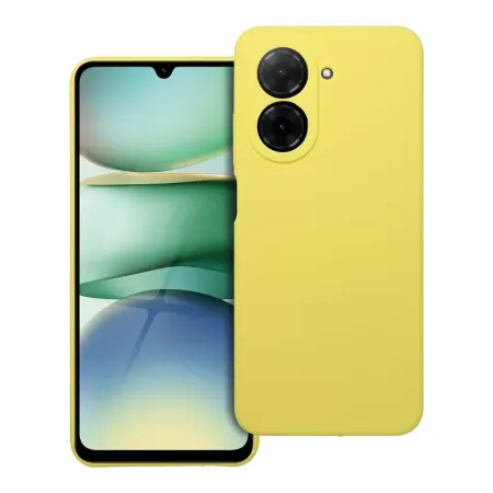 Etui na Xiaomi Redmi A5 ( 171,7 x 77,8 x 8,26 ) Silicone 2mm (camera protection) zółte