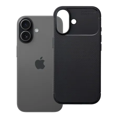 Etui na iPhone 17 Carbon Premium czarne